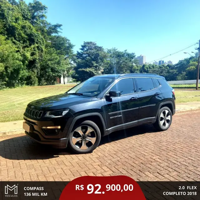 Carro Jeep Compass 2018 2.0 Longitude 4x2 (Aut) (Flex)