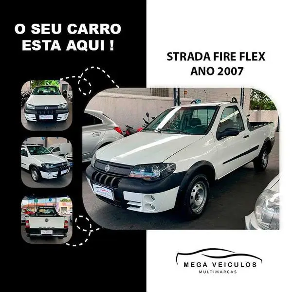 Carro Fiat Strada 2007 Fire 1.4 (Flex)