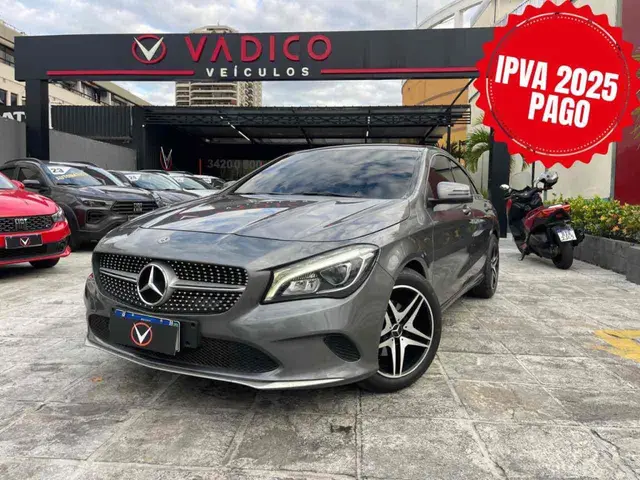 Carro Mercedes-Benz CLA 180 2018 1.6 CGI GASOLINA 7G-DCT