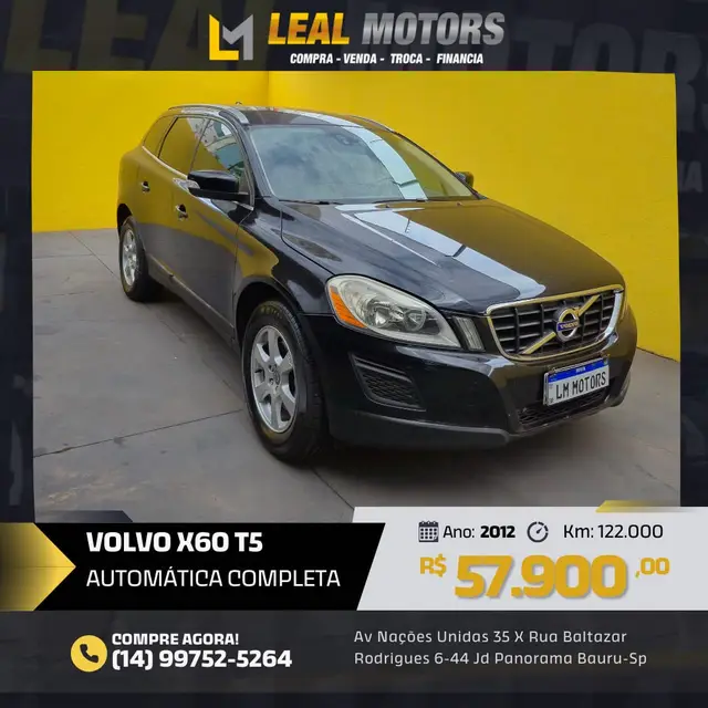 Carro Volvo XC60 2012 2.0 T5 Comfort