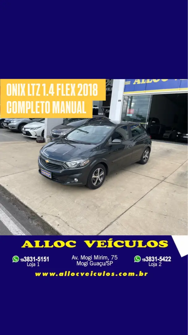 Carro Chevrolet Onix 2018 1.4 LTZ SPE/4