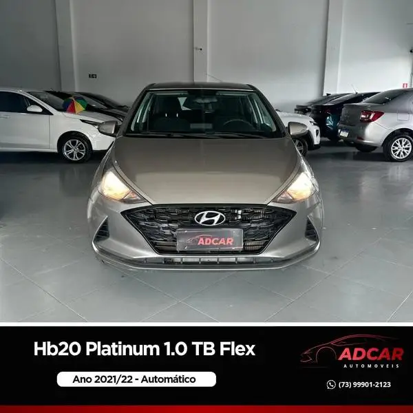 Carro Hyundai HB20 2022 Platinum 1.0 Turbo (Flex)