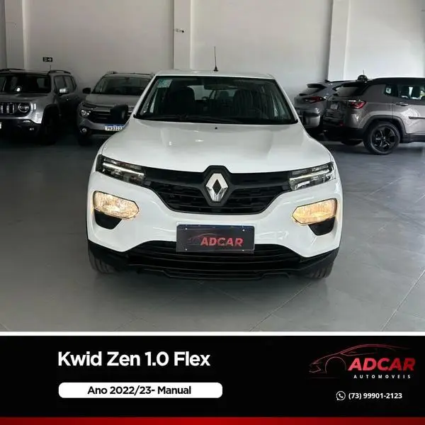 Carro Renault Kwid 2023 Zen 1.0 12v SCe (Flex)