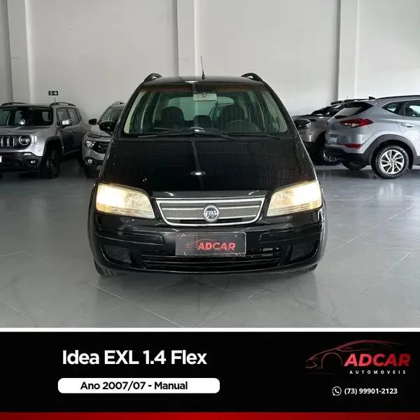 Carro Fiat Idea 2007 ELX 1.4 (Flex)