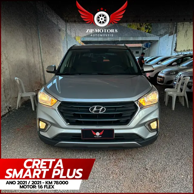 Carro Hyundai Creta 2021 Smart Plus 1.6 (Aut) (Flex)