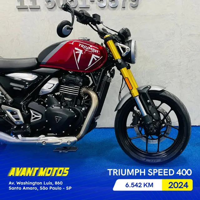 Carro Triumph Speed 400 2024 ABS
