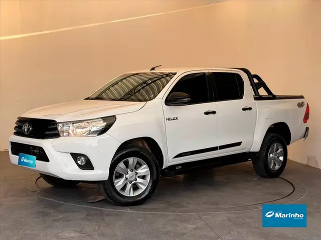 Carro Toyota Hilux Cabine Dupla 2020 Hilux 2.7 SR CD 4x2 (Flex) (Aut)