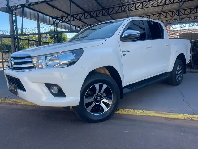 Carro Toyota Hilux Cabine Dupla 2018 Hilux 2.7 SRV CD 4x2 (Flex) (Aut)