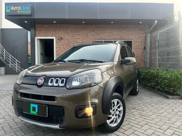Carro Fiat Uno 2015 Way 1.0 8V (Flex) 4p