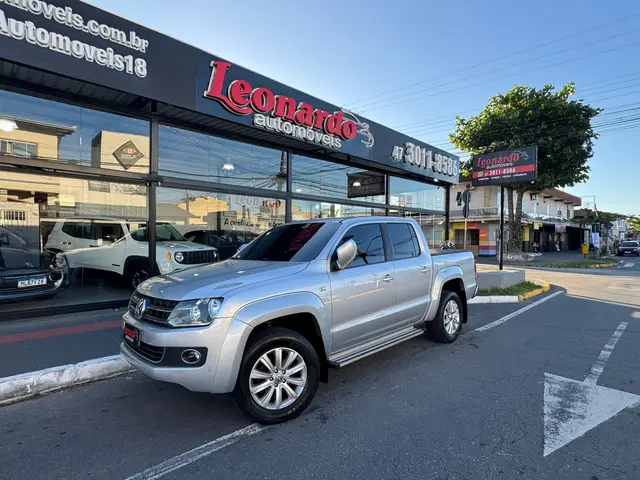 Carro Volkswagen Amarok 2014 2.0 CD 4x4 TDi Highline (Aut)