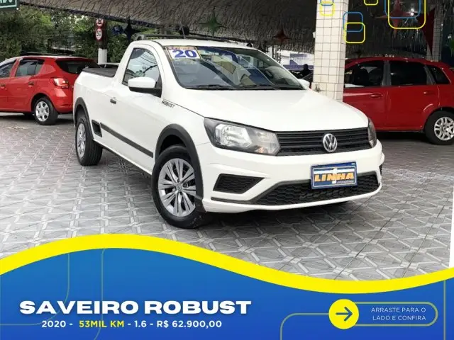 Carro Volkswagen Saveiro 2020 Robust 1.6 MSI CD (Flex)