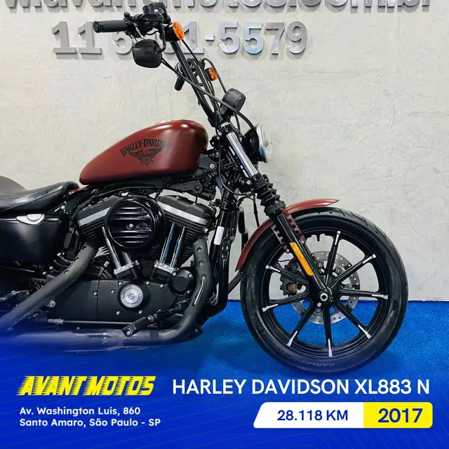 Carro Harley-Davidson Sportster XL 883 2017 XL 883N Iron