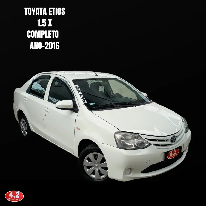 Toyota Etios Sedan X 1.5 (Flex)