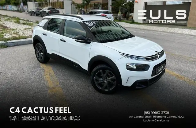 Carro Citroën C4 Cactus 2022 1.6 Feel (Aut) (Flex)