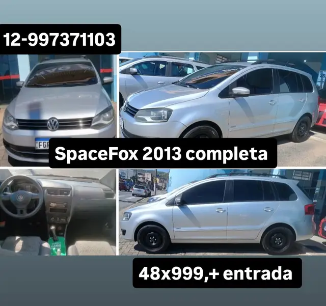 Carro Volkswagen SpaceFox 2013 1.6 8V (Flex)