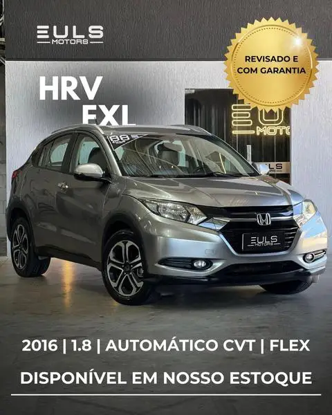 Carro Honda HR-V 2016 EXL CVT 1.8 I-VTEC FlexOne