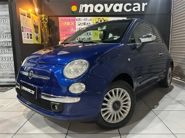 Carro Fiat 500 2010 Lounge 1.4 16V