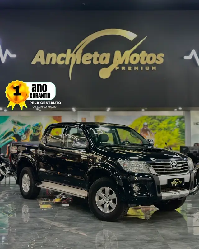 Carro Toyota Hilux Cabine Dupla 2013 Hilux 3.0 TDI 4x4 CD SRV (Aut)