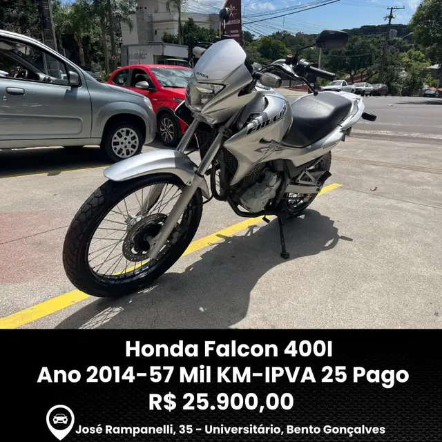 Carro Honda NX 4 Falcon 2014 400i