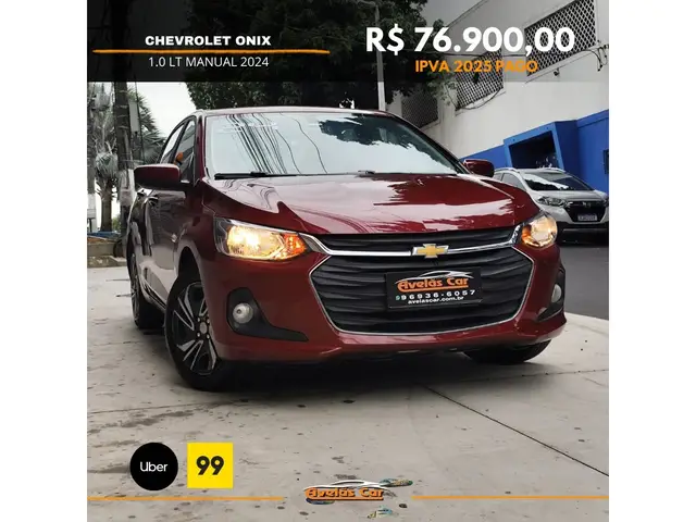 Carro Chevrolet Onix Plus 2024 LT 1.0