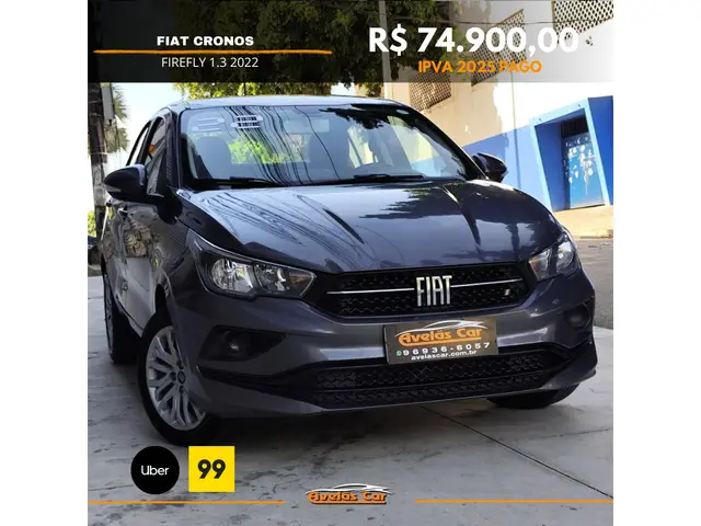 Carro Fiat Cronos 2022 1.3