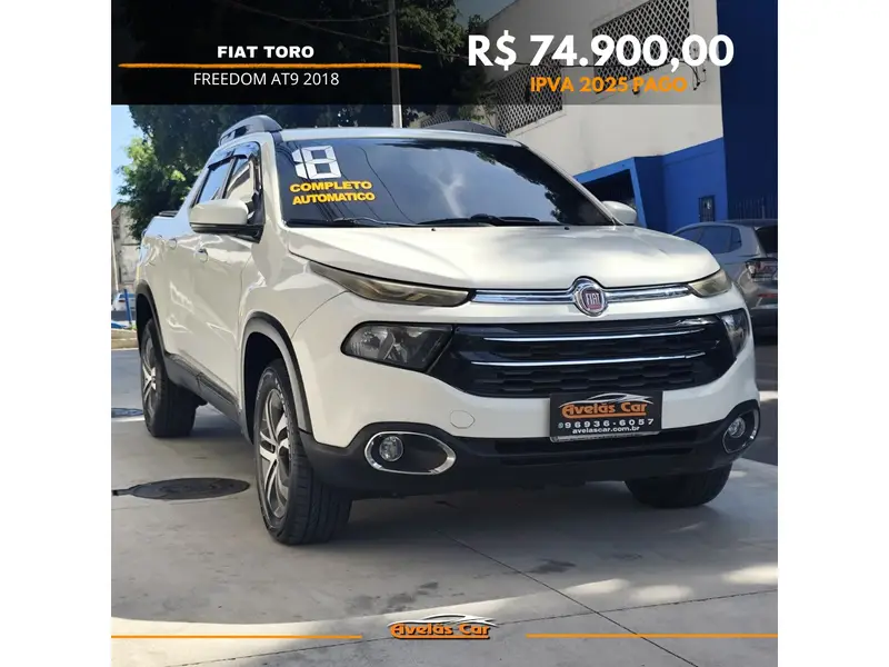 Fiat Toro Freedom 1.8 AT6 4x2 (Flex)