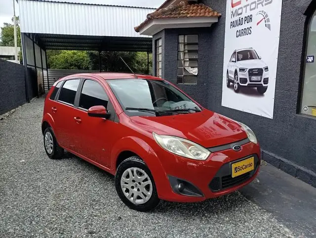 Carro Ford Fiesta Hatch 2014 SE 1.0 RoCam (Flex)