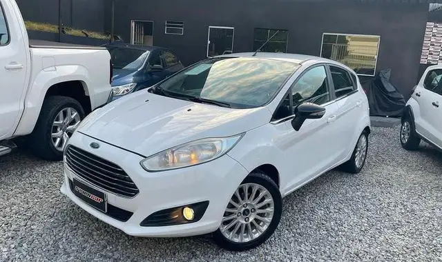 Carro Ford New Fiesta Hatch 2017 New Fiesta Titanium Plus 1.0 EcoBoost PowerShift