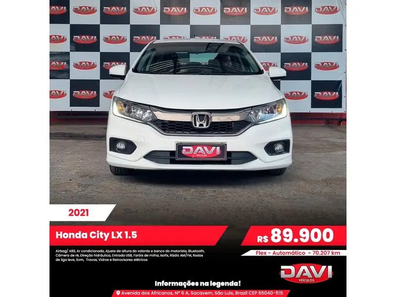 Honda City LX 1.5 CVT (Flex)