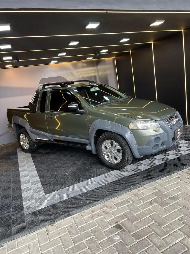 Carro Fiat Strada 2010 Adventure 1.8 8V (Flex) (Cabine Dupla)