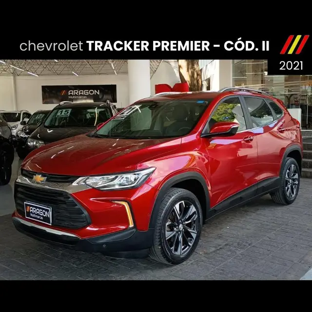 Carro Chevrolet Tracker 2021 Premier 1.2 Turbo (Flex) (Aut)