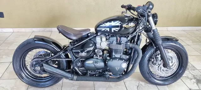 Carro Triumph Bonneville Bobber 2020 BOBBER BLACK 1200cc
