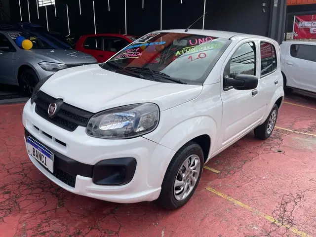 Carro Fiat Uno 2021 Attractive 1.0