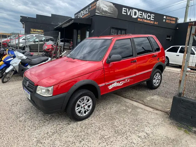 Carro Fiat Uno Mille 2013 Uno Mille WAY ECONOMY 1.0 F.Flex