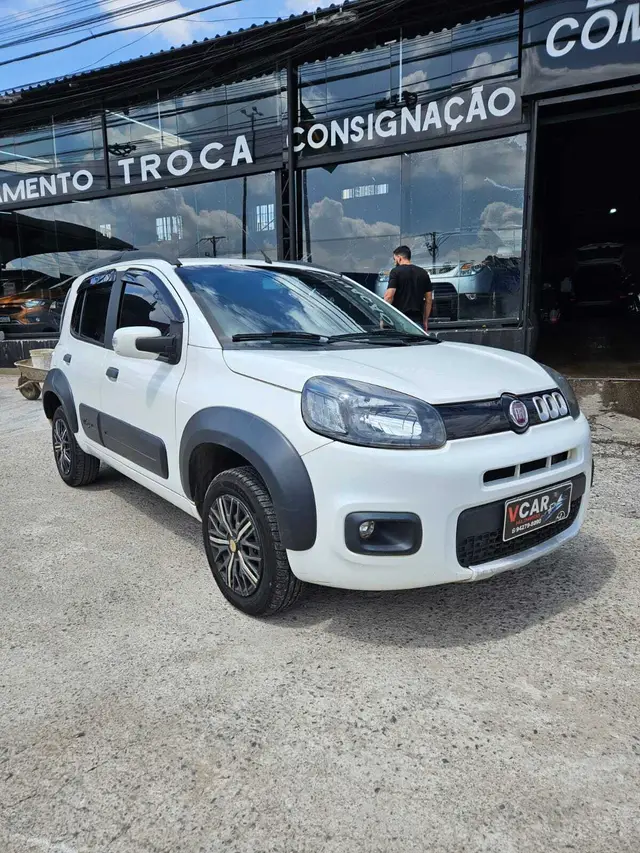 Carro Fiat Uno 2015 Way 1.0 8V (Flex) 4p