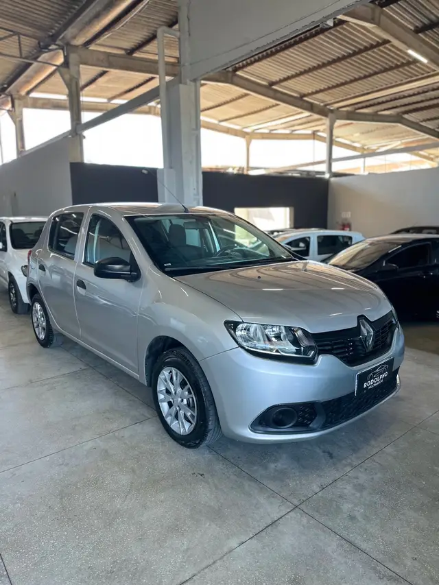 Carro Renault Sandero 2018 Authentique 1.0 12V SCe (Flex)