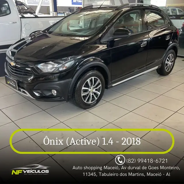 Carro Chevrolet Onix 2018 1.4 Activ SPE/4