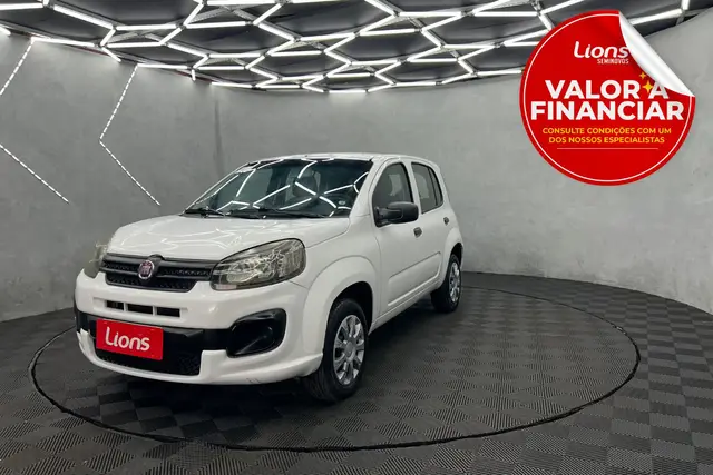 Carro Fiat Uno 2021 Attractive 1.0