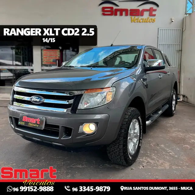 Carro Ford Ranger Cabine Dupla 2015 Ranger 2.5 Flex 4x2 CD XLT