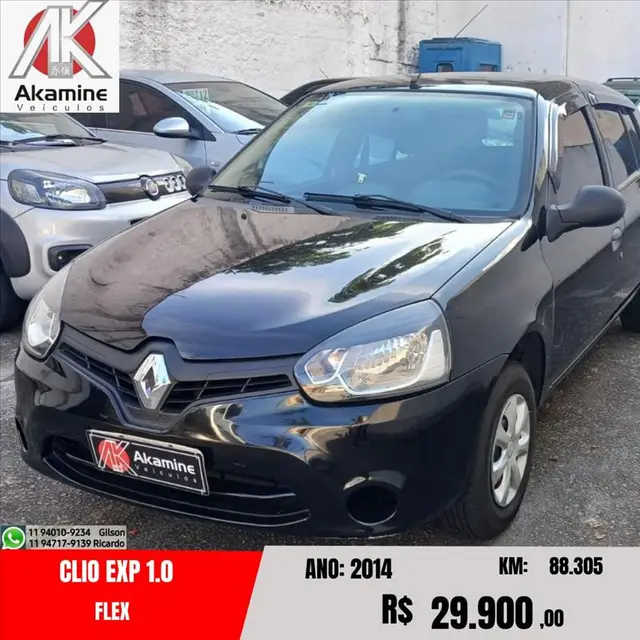 Carro Renault Clio 2014 Expression 1.0 16V (Flex)