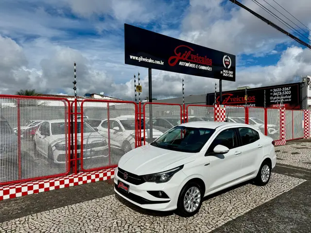 Carro Fiat Cronos 2019 1.3 Drive Firefly GSR (Flex)