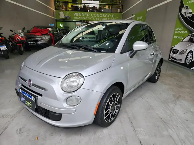 Carro Fiat 500 2012 Cult Dualogic 1.4 8V