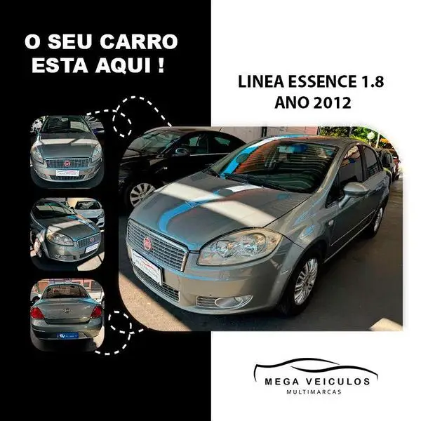 Carro Fiat Linea 2012 Essence 1.8 16V Dualogic (Flex)