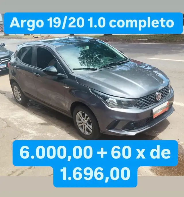 Carro Fiat Argo 2020 Drive 1.0 Firefly (Flex)