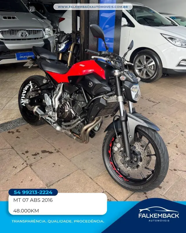 Moto Yamaha MT-07 2016 ABS