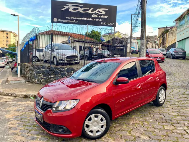 Carro Renault Sandero 2019 Authentique 1.0 12V SCe (Flex)