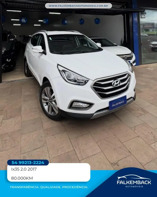 Carro Hyundai ix35 2017 GL 2.0 16V 2WD Flex Aut