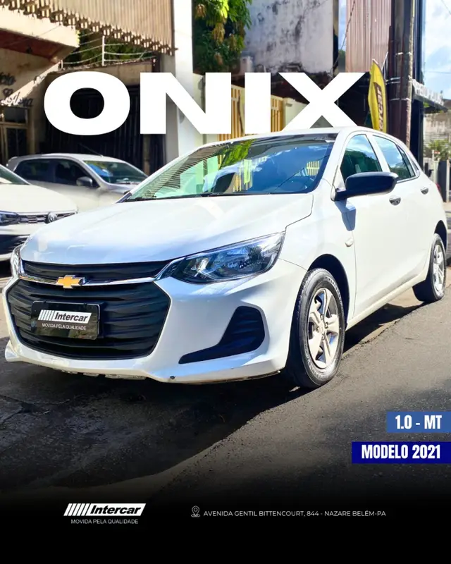 Carro Chevrolet Onix 2021 1.0 (Flex)