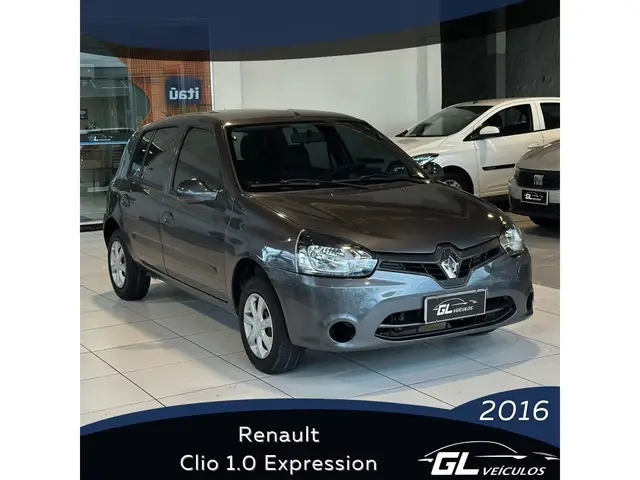 Carro Renault Clio 2016 Expression 1.0 16V (Flex)