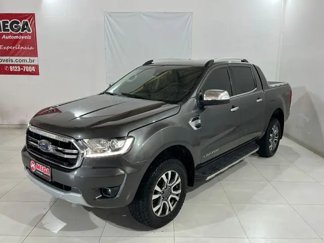 Carro Ford Ranger Cabine Dupla 2021 Limited 3.2 Turbodiesel 20V 4x4 (Aut)